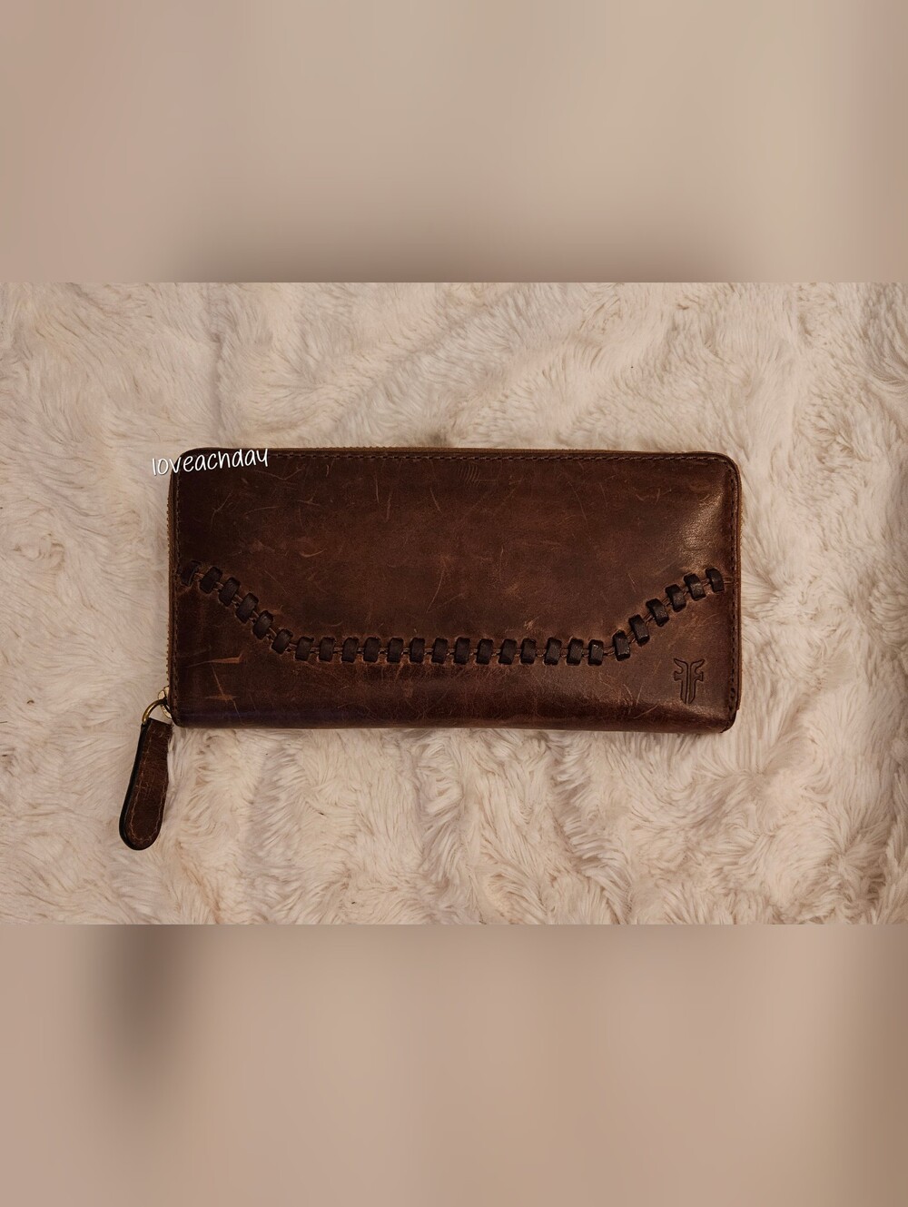 FRYE☆Melissa Whipstitch Zip Wallet